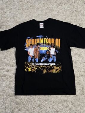 Y2K B2K 'Scream Tour III' Graphic Tee S